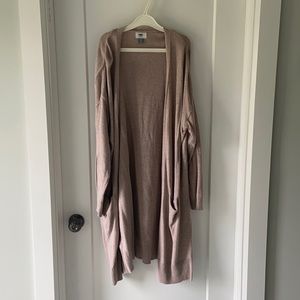 EUC Longline Old navy knit cardigan